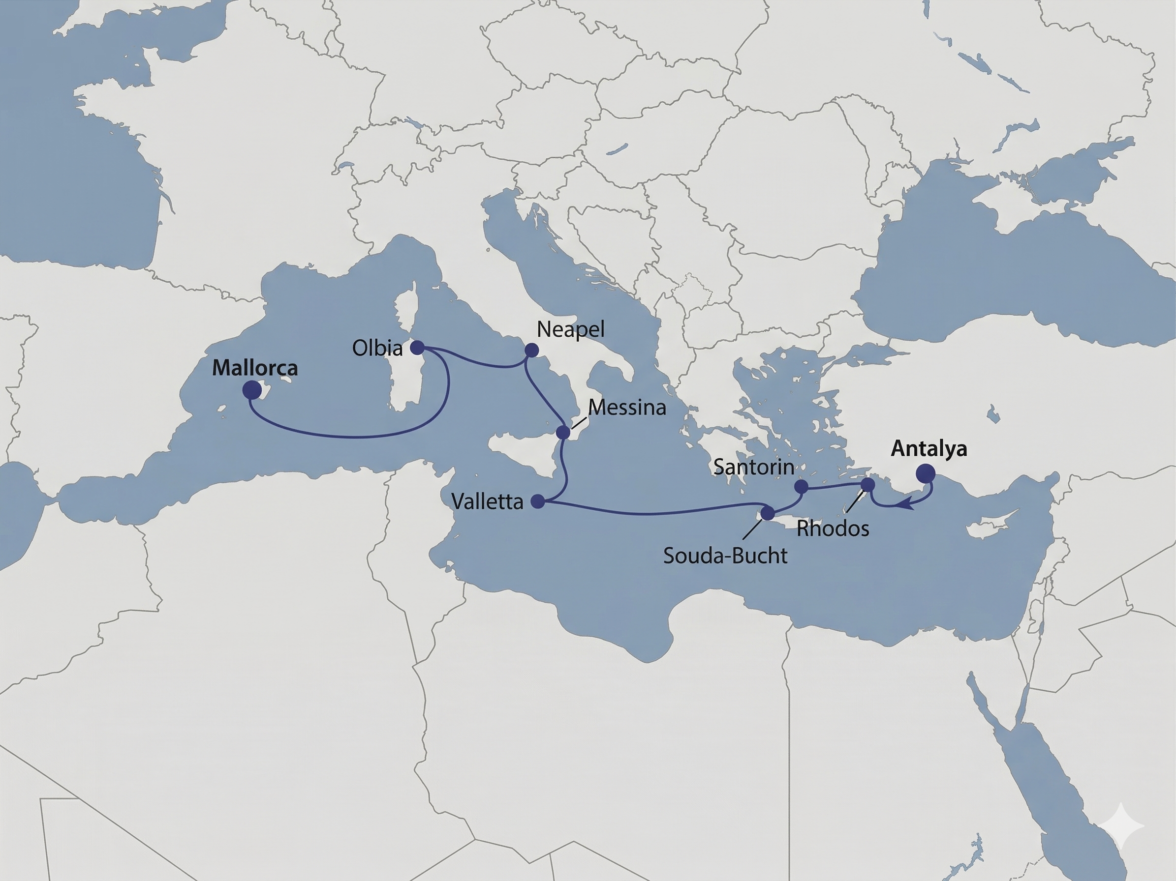 AIDAstella Östliches Mittelmeer